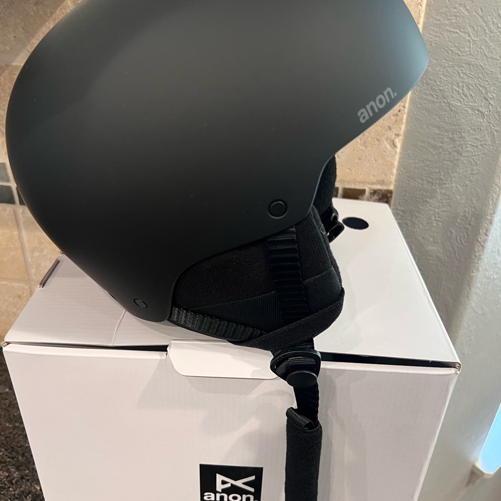 Burton Anon Raider 3 Matte Black Ski & Snowboard Helmet